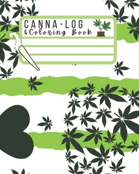 Paperback Canna-Log & Coloring Book
