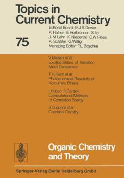 Paperback Organic Chemistry and Theory Book