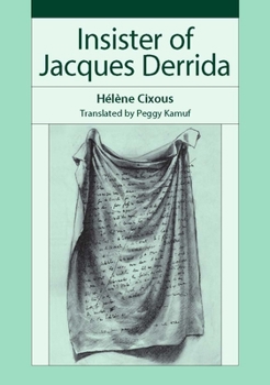 Paperback Insister of Jacques Derrida Book