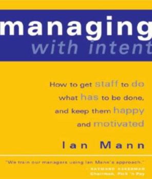 Paperback Managing with Intent Book