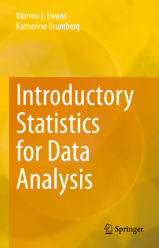 Hardcover Introductory Statistics for Data Analysis Book