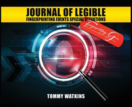 Hardcover Journal of Legible Fingerprinting Event Special Situation Book