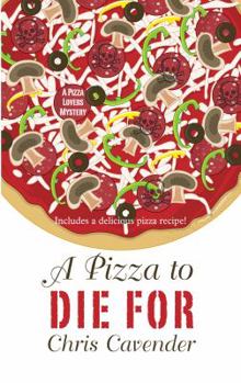 Hardcover A Pizza to Die For [Large Print] Book
