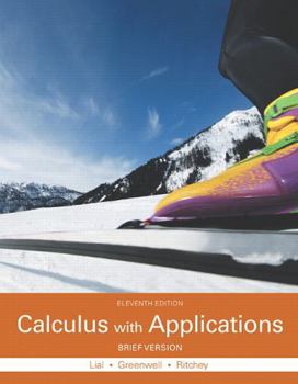 Hardcover Calculus with Applications, Brief Version Book