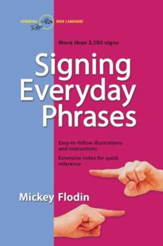 Paperback Signing Everyday Phrases Book