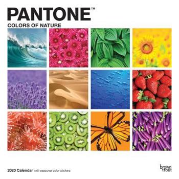 Calendar Pantone 2020 Square Book