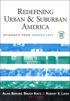 Paperback Redefining Urban and Suburban America: Evidence from Census 2000 Book