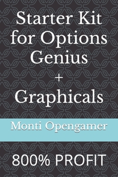 Paperback Starter Kit for Options Genius 2 edition: 800% profit in 2 trades Book