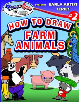 Paperback Panic and CoCo presents How To Draw Farm Animals Book