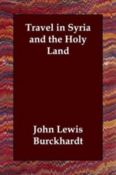 Paperback Travel in Syria and the Holy Land Book