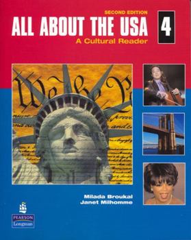 Paperback All about the USA 4: A Cultural Reader [With CD (Audio)] Book