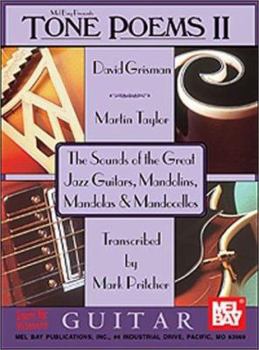 Hardcover Tone poems II : The Sounds of the Great Jazz Guitars, Mandolins, Mandolas & Mandocellos / Guitar Book