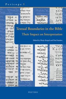Hardcover Textual Boundaries in the Bible: Their Impact on Interpretation Book