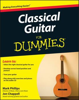 Hardcover Classical Guitar for Dummies [With CD (Audio)] Book