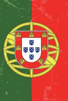 Paperback Portugal Flag Journal: Portugal Travel Diary, Portuguese Souvenir, Lined Journal to Write in Book