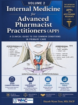 Hardcover Internal Medicine for the Advanced Pharmacist Practitioner (APP) - Volume 2 Book