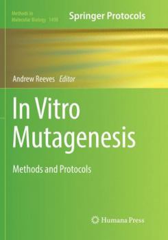 Paperback In Vitro Mutagenesis: Methods and Protocols Book