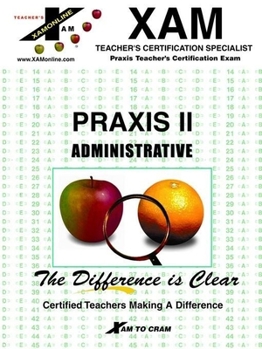 Paperback Praxis II Administrative Book