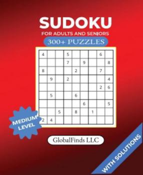 Paperback Sudoku for Adults and Seniors Medium Level Book