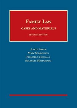 Hardcover Family Law, Cases and Materials (University Casebook Series) Book