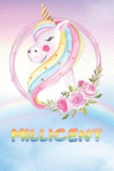 Millicent: Millicent's Unicorn Personal Custom Named Diary Planner Perpetual Calander Notebook Journal 6x9 Personalized Customized Gift For Someone ... is Millicent Or First Name Is Millicent