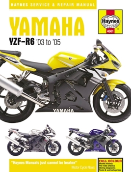 Paperback Yamaha Yzf-R6, '03-'05 Book