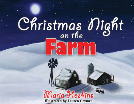 Hardcover Christmas Night on the Farm Book