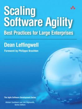 Paperback Scaling Software Agility: Best Practices for Large Enterprises Book