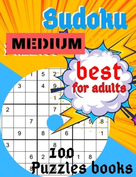 Paperback sudoku puzzle: medium sudoku puzzle books for adults: a compact & travel-friendly puzzle book: 8.5x11 in - Games, Puzzles & Trivia Ch Book