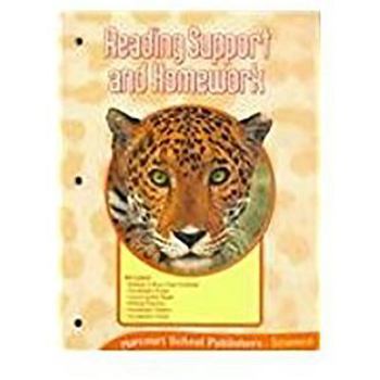 Paperback Harcourt Science: Reading Support and Homework Grade 5 Book
