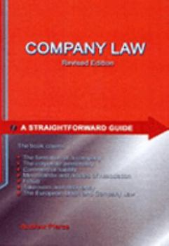 Paperback A Straightforward Guide to Company Law (Straightforward Guides) Book