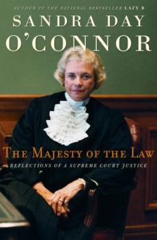 Hardcover The Majesty of the Law: Reflections of a Supreme Court Justice Book