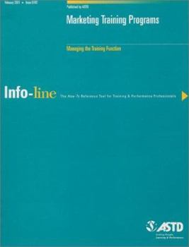 Paperback Marketing Training Programs: Managing the Learning Function Book