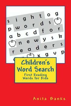 Paperback Children's Word Search: Sight Words for New Readers Book