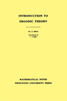 Paperback Introduction to Ergodic Theory Book