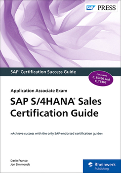 Paperback SAP S/4hana Sales Certification Guide: Application Associate Exam Book