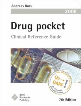 Paperback Drug Pocket 2008: Clinical Reference Guide Book
