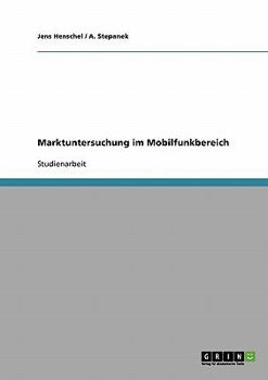 Paperback Marktuntersuchung im Mobilfunkbereich [German] Book