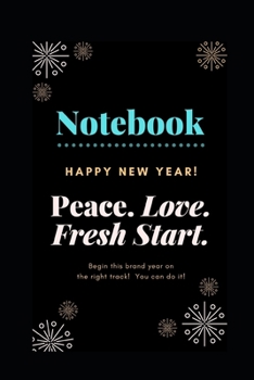 Paperback Notebook Happy New Year: Gift for Everyone Book