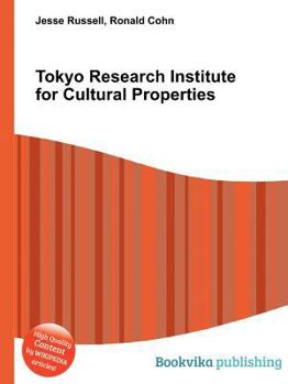Paperback Tokyo Research Institute for Cultural Properties Book