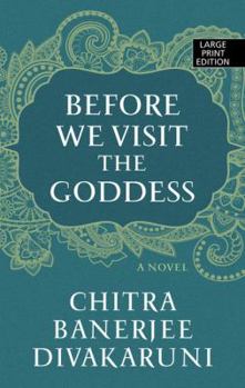 Hardcover Before We Visit the Goddess [Large Print] Book