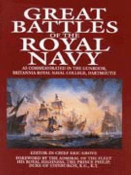 Hardcover Great Battles of the Royal Navy Book