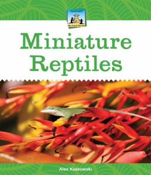 Library Binding Miniature Reptiles Book