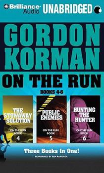 Audio CD On the Run Books 4-6: The Stowaway Solution, Public Enemies, Hunting the Hunter Book