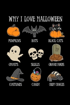 Notizbuch: Halloween Kürbis Geist Schädel Gruselig Geschenk 120 Seiten, 6X9 (Ca. A5), Punktraster (German Edition)