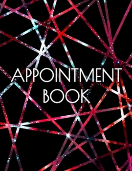 Appointment Book: 8.5"x11" Daily Booking Planner, No Dates, 15 Minute Increments, 52 Weeks Mon-Sat