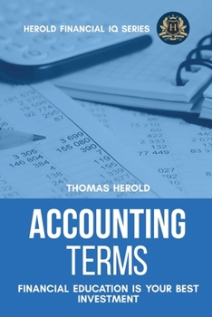 Paperback Accounting Terms - Financial Education Is Your Best Investment Book