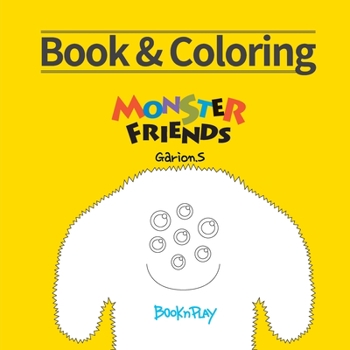 Paperback Book&coloring: Monster friends Book