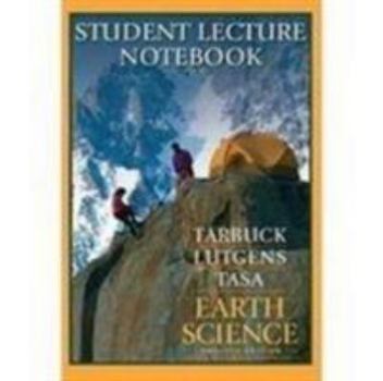 Paperback Student Lecture Notebook for Earth Science Book