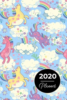 Paperback Weekly Planner 2020: Weekly/Monthly Day Planner (January 2020 - December 2020) 9" x 6" Organizer Book PLN20 Book